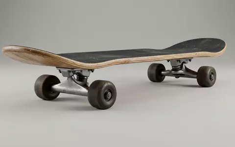 Fotorealistische Studioaufnahme von Skateboard zum Thema Element Section Complete Skateboard, klare Lichtfuehrung - Foto: THN