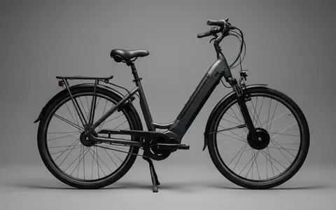 Fotorealistische Studioaufnahme von Elektrofahrrad zum Thema Velobecane Easy E-Bike 250W, klare Lichtfuehrung - Foto: THN