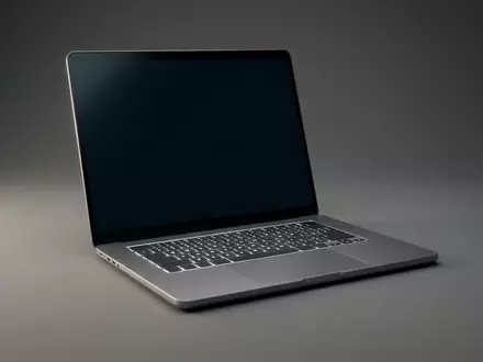 Fotorealistische Studioaufnahme von Laptop zum Thema ASUS Vivobook S 16, klare Lichtfuehrung - Foto: THN