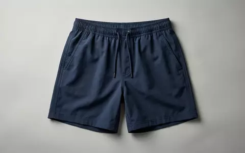 Fotorealistische Studioaufnahme von Herrenbadeshorts zum Thema Hackett London Herren Badeshorts, klare Lichtfuehrung - Foto: THN