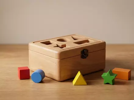 Fotorealistische Studioaufnahme von Steckspiel zum Thema HABA Meine ersten Steckspiele, klare Lichtfuehrung - Foto: THN