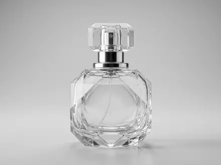 Fotorealistische Studioaufnahme von Parfuem zum Thema Guerlain L'Homme Idéal EdT, klare Lichtfuehrung - Foto: THN