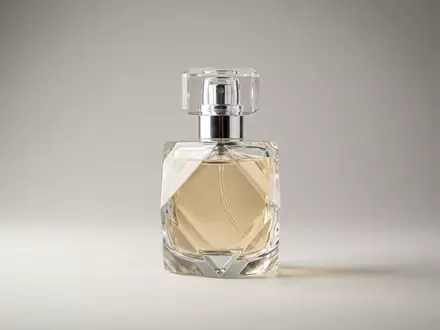 Fotorealistische Studioaufnahme von Parfuem zum Thema Guerlain La Petite Robe, klare Lichtfuehrung - Foto: THN