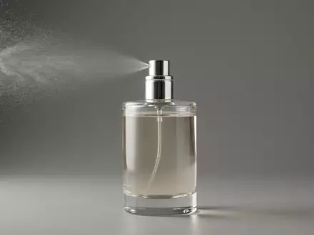 Fotorealistische Studioaufnahme von Eau de Toilette zum Thema Hermès Un Jardin sur, klare Lichtfuehrung - Foto: THN