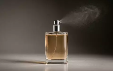 Fotorealistische Studioaufnahme von Eau de Toilette zum Thema Hermès H24 Eau de, klare Lichtfuehrung - Foto: THN