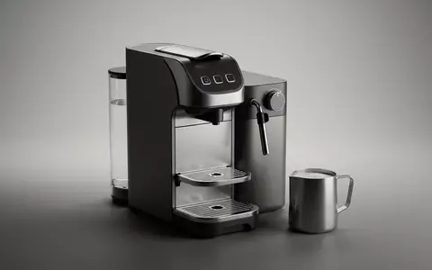 Fotorealistische Studioaufnahme von Kapselmaschine zum Thema Nespresso Citiz & Milk, klare Lichtfuehrung - Foto: THN