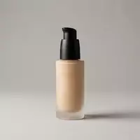 Fotorealistische Studioaufnahme von Fluessigfoundation zum Thema Huda Beauty FauxFilter Foundation, klare Lichtfuehrung - Foto: THN