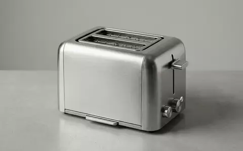 Fotorealistische Studioaufnahme von Zweischeibentoaster zum Thema Solis Scala 980.80 Toaster, klare Lichtfuehrung - Foto: THN