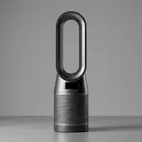 Fotorealistische Studioaufnahme von Luftreiniger zum Thema Dyson Purifier Hot+Cool Gen1, klare Lichtfuehrung - Foto: THN