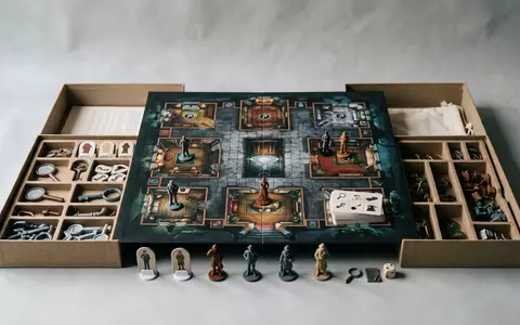 Fotorealistische Studioaufnahme von Detektivspiel zum Thema Cluedo Classic, klare Lichtfuehrung, sachlich dargestellt - Foto: THN