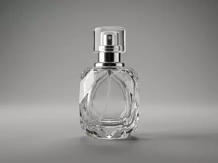Fotorealistische Studioaufnahme von Parfuem zum Thema Dior Miss Dior Eau, klare Lichtfuehrung - Foto: THN