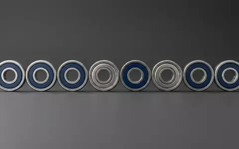 Fotorealistische Studioaufnahme von Skateboard Kugellager zum Thema Bones Reds Skateboard Kugellager, klare Lichtfuehrung - Foto: THN