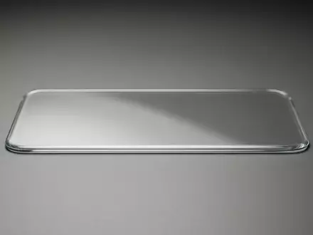 Fotorealistische Studioaufnahme von Displayschutzglas zum Thema amFilm OneTouch Panzerglas iPhone, klare Lichtfuehrung - Foto: THN