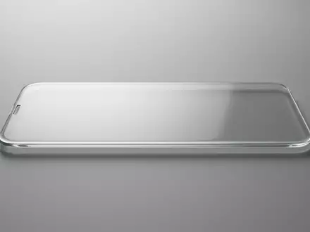 Fotorealistische Studioaufnahme von Displayschutzglas zum Thema amFilm Panzerglas Samsung Galaxy, klare Lichtfuehrung - Foto: THN