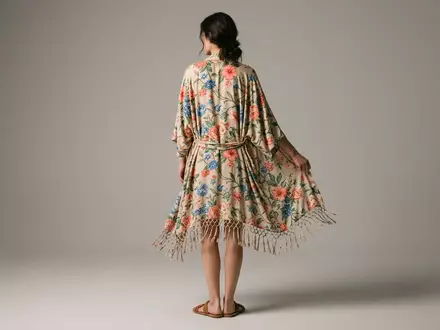 Fotorealistische Studioaufnahme von Strandtuch zum Thema Sansha Damen Sarong Pareo, klare Lichtfuehrung - Foto: THN