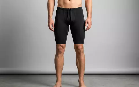 Fotorealistische Studioaufnahme von Schwimmhose zum Thema Zoggs Herren Cottesloe Jammer, klare Lichtfuehrung - Foto: THN