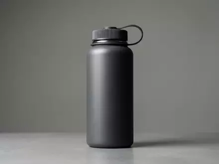 Fotorealistische Studioaufnahme von Trinkflasche zum Thema Yeti Rambler 26oz 769ml, klare Lichtfuehrung - Foto: THN