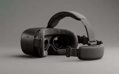 Fotorealistische Studioaufnahme von VR-Headset zum Thema Meta Quest 3S 128GB, klare Lichtfuehrung - Foto: THN