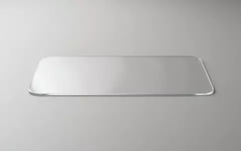 Fotorealistische Studioaufnahme von Displayschutzglas zum Thema ESR Panzerglas iPhone 17, klare Lichtfuehrung - Foto: THN