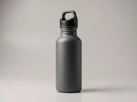 Fotorealistische Studioaufnahme von Trinkflasche zum Thema Mepal Fiesta 500ml Trinkflasche, klare Lichtfuehrung - Foto: THN