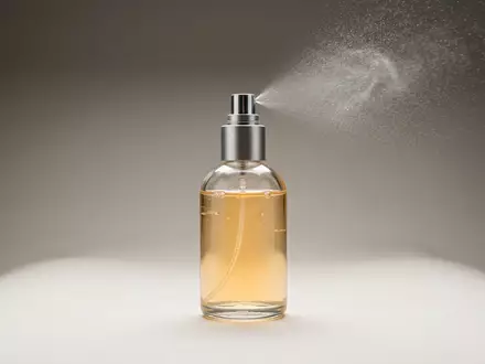 Fotorealistische Studioaufnahme von Eau de Toilette zum Thema Rabanne Invictus Eau de, klare Lichtfuehrung - Foto: THN