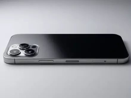 Fotorealistische Studioaufnahme von Smartphone zum Thema Apple iPhone 17 Pro, klare Lichtfuehrung - Foto: THN