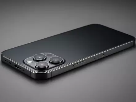 Fotorealistische Studioaufnahme von Smartphone zum Thema Apple iPhone 17 Pro, klare Lichtfuehrung - Foto: THN
