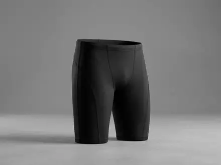 Fotorealistische Studioaufnahme von Schwimmhose zum Thema MP Michael Phelps Xpresso, klare Lichtfuehrung - Foto: THN