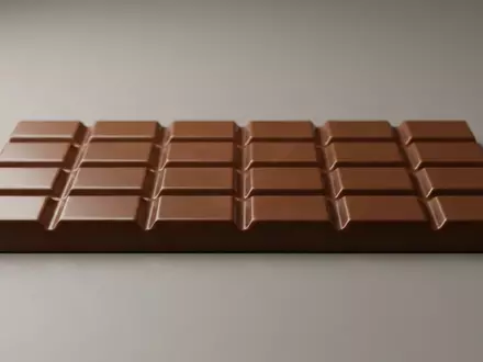 Fotorealistische Studioaufnahme von Schokoladenriegel zum Thema KitKat Chunky 24er Pack, klare Lichtfuehrung - Foto: THN