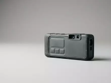 Fotorealistische Studioaufnahme von Laserentfernungsmesser zum Thema Bosch Laser-Entfernungsmesser Zamo 4, klare Lichtfuehrung - Foto: THN