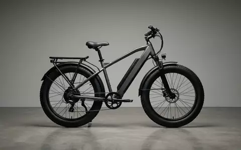 Fotorealistische Studioaufnahme von Elektrofahrrad zum Thema Himiway Cruiser E-Bike Fat, klare Lichtfuehrung - Foto: THN