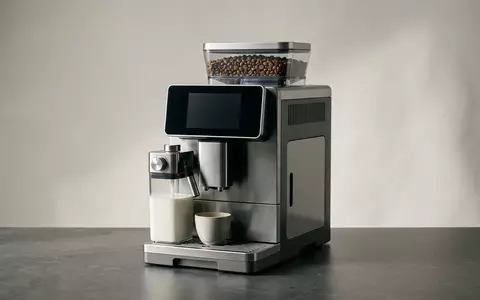 Fotorealistische Studioaufnahme von Kaffeevollautomat zum Thema Jura S8 Kaffeevollautomat Moonlight, klare Lichtfuehrung - Foto: THN