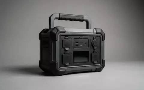 Fotorealistische Studioaufnahme von Tragbare Powerstation zum Thema Jackery Explorer 2000 v2, klare Lichtfuehrung - Foto: THN