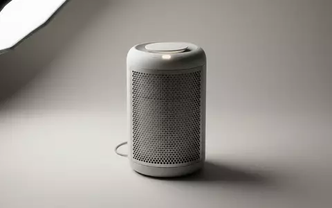 Fotorealistische Studioaufnahme von Luftreiniger zum Thema Philips 2000i Series AC2939, klare Lichtfuehrung - Foto: THN
