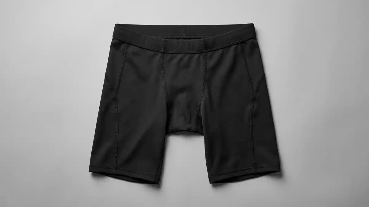 Fotorealistische Studioansicht von Jammer Schwimmhose in neutraler Produktdarstellung