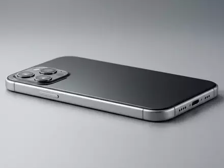 Fotorealistische Studioaufnahme von Smartphone zum Thema Apple iPhone 16e 128GB, klare Lichtfuehrung - Foto: THN