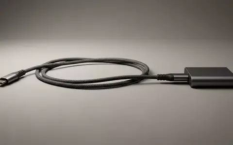Fotorealistische Studioaufnahme von Ladekabel zum Thema UGREEN USB-A auf USB-C, klare Lichtfuehrung - Foto: THN