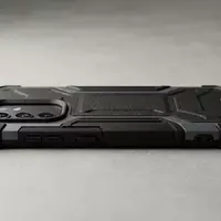 Fotorealistische Studioaufnahme von Smartphonehuelle zum Thema OtterBox Defender Series Hülle, klare Lichtfuehrung - Foto: THN