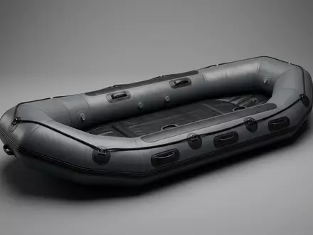 Fotorealistische Studioaufnahme von Schlauchboot zum Thema Bestway Hydro-Force Wildcraft Floß, klare Lichtfuehrung - Foto: THN