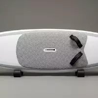 Fotorealistische Studioaufnahme von Windsurfboard zum Thema Fanatic Gecko 135 Windsurfboard, klare Lichtfuehrung - Foto: THN