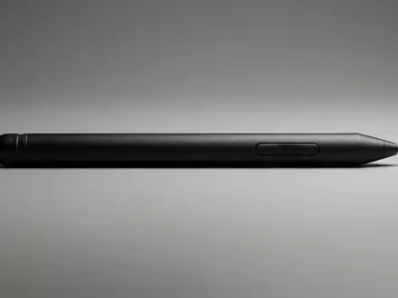 Fotorealistische Studioaufnahme von Digitalstift zum Thema Logitech MX Ink Stift, klare Lichtfuehrung - Foto: THN