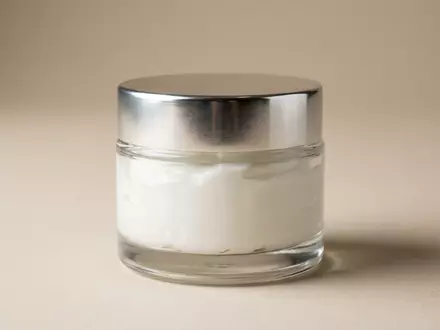 Fotorealistische Studioaufnahme von Gesichtscreme zum Thema Estée Lauder Revitalizing Supreme+, klare Lichtfuehrung - Foto: THN