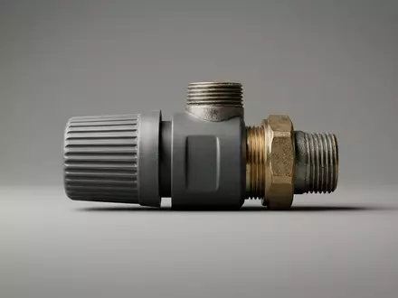 Fotorealistische Studioaufnahme von Heizkoerperthermostat zum Thema Bosch Smart Home Heizkörper-Thermostat, klare Lichtfuehrung - Foto: THN