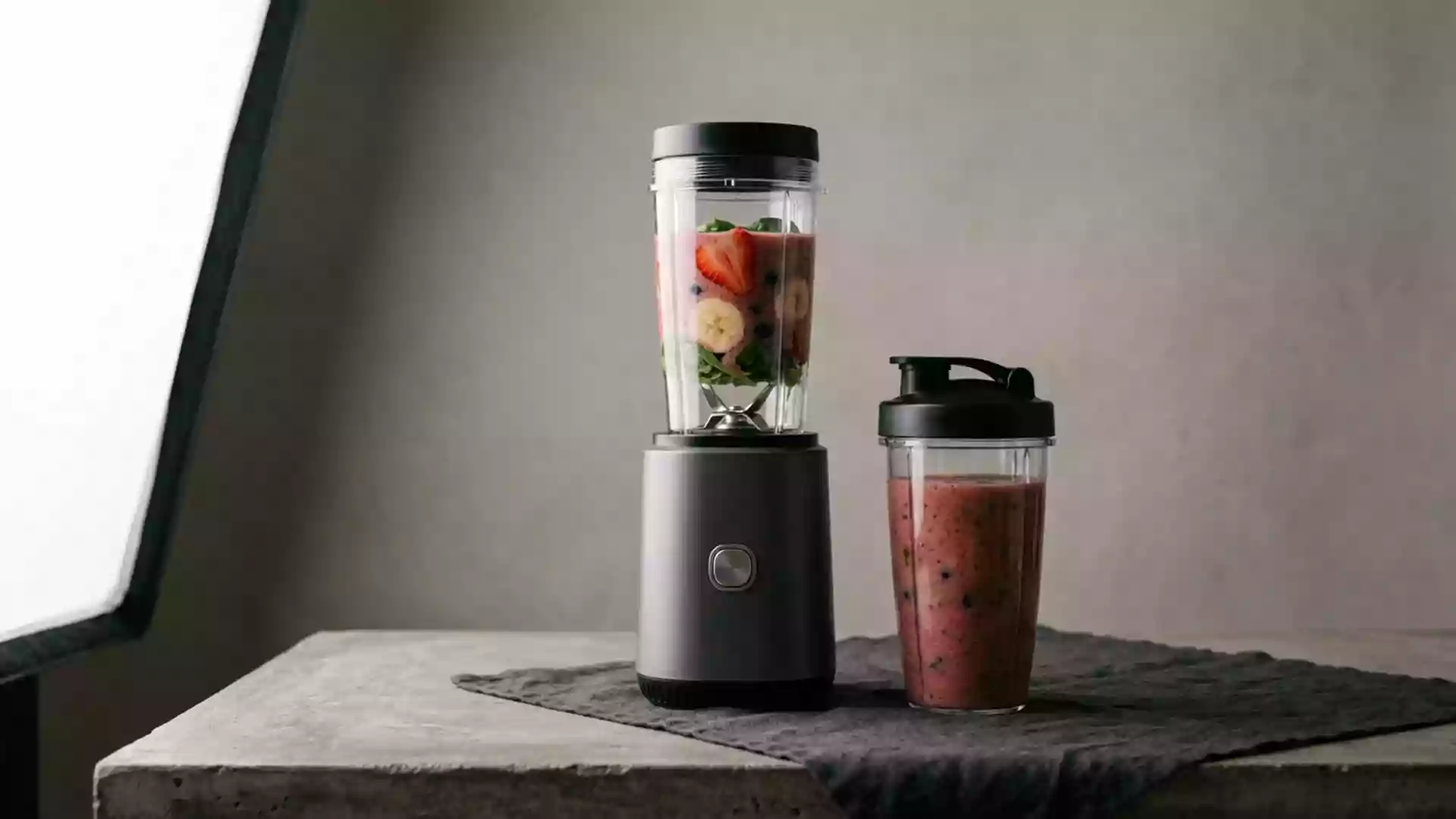 Kenwood Smoothie2Go SB250 Smoothie Maker - 1.5 L Tabletop Blender With ...