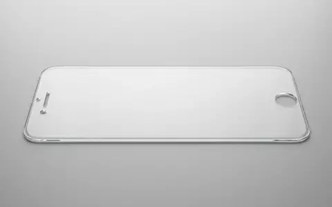 Fotorealistische Studioaufnahme von Displayschutzglas zum Thema Whitestone Dome Glass iPhone, klare Lichtfuehrung - Foto: THN