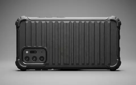 Fotorealistische Studioaufnahme von Telefonschutzhulle zum Thema Spigen Rugged Armor Hülle, klare Lichtfuehrung - Foto: THN