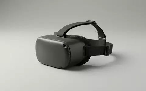 Fotorealistische Studioaufnahme von Virtual Reality Headset zum Thema Bigscreen Beyond VR-Headset, klare Lichtfuehrung - Foto: THN