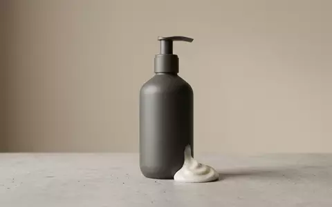 Fotorealistische Studioaufnahme von Koerperbalsam zum Thema Bioderma Atoderm Baume Ultra, klare Lichtfuehrung - Foto: THN