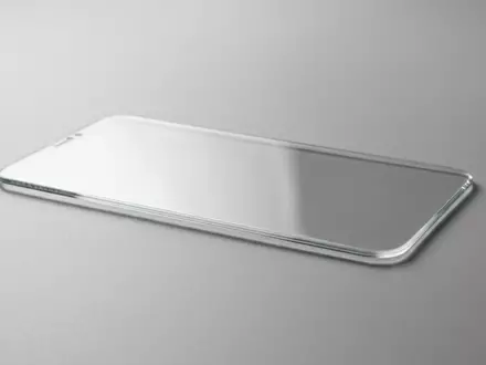 Fotorealistische Studioaufnahme von Displayschutzglas zum Thema JETech Panzerglas iPhone 17, klare Lichtfuehrung - Foto: THN