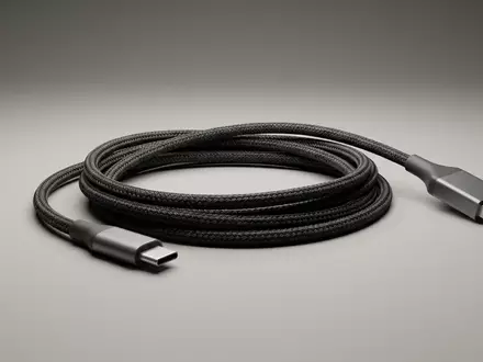Fotorealistische Studioaufnahme von Ladekabel zum Thema Anker Micro-USB Kabel 3er, klare Lichtfuehrung - Foto: THN